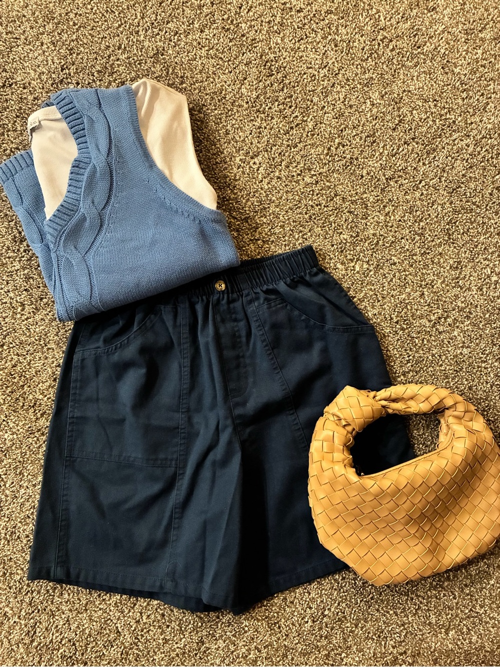 Claire's Black Elastic Waist Shorts
